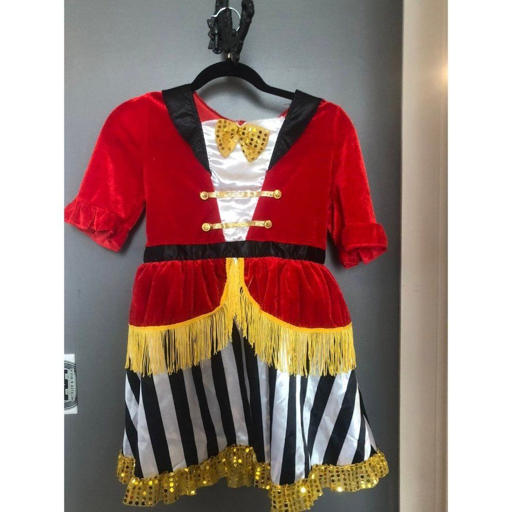 Dress circus ring leader master halloween costume large 10/12